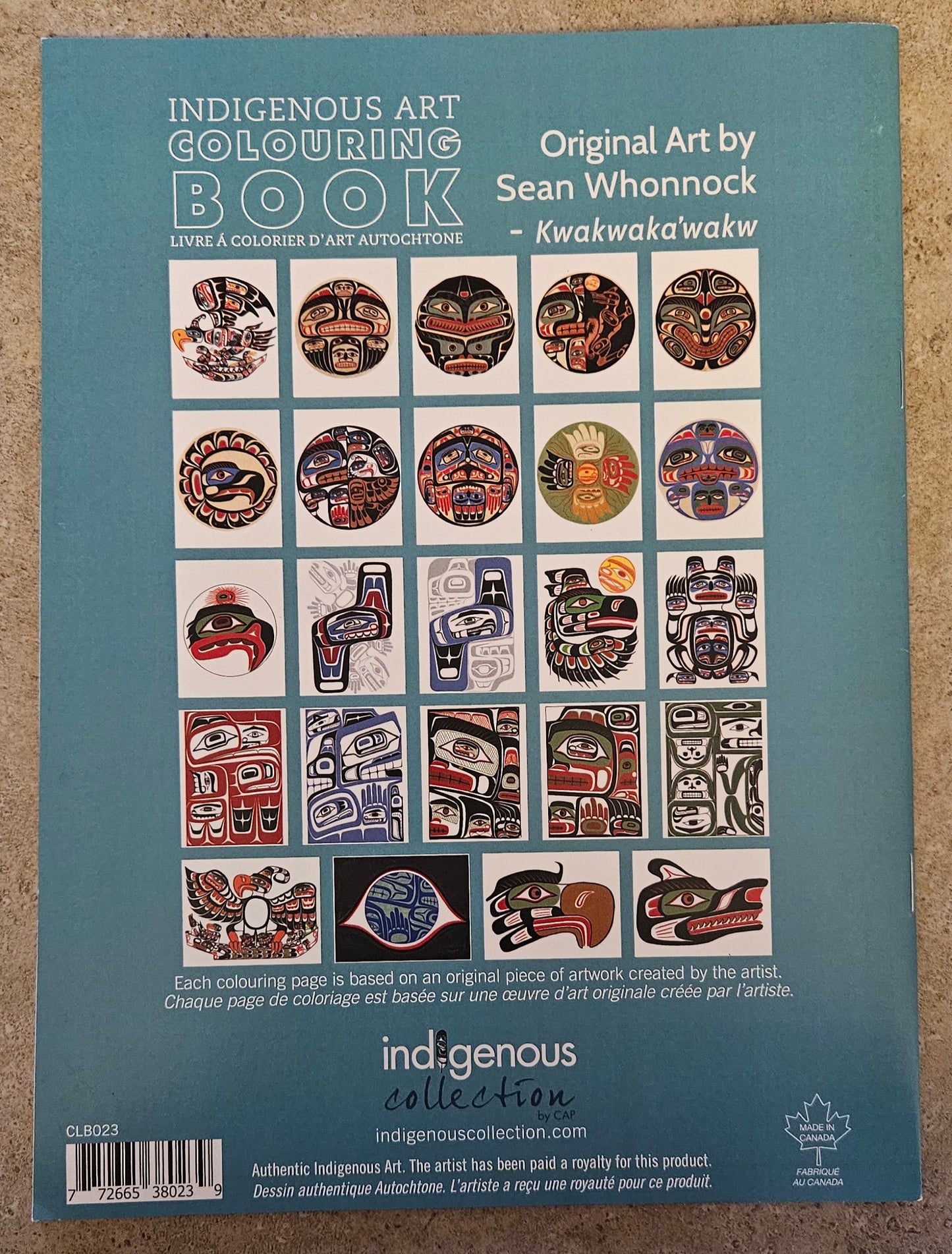 Indigenous Coloring Book - SW