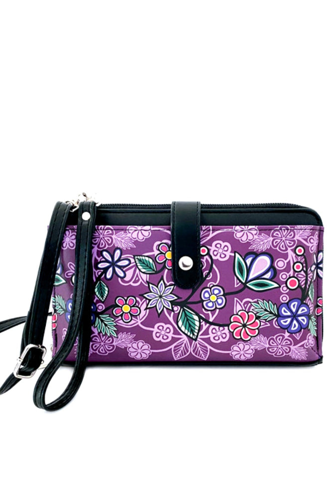 Smartphone Cross Body - Ojibwe Florals