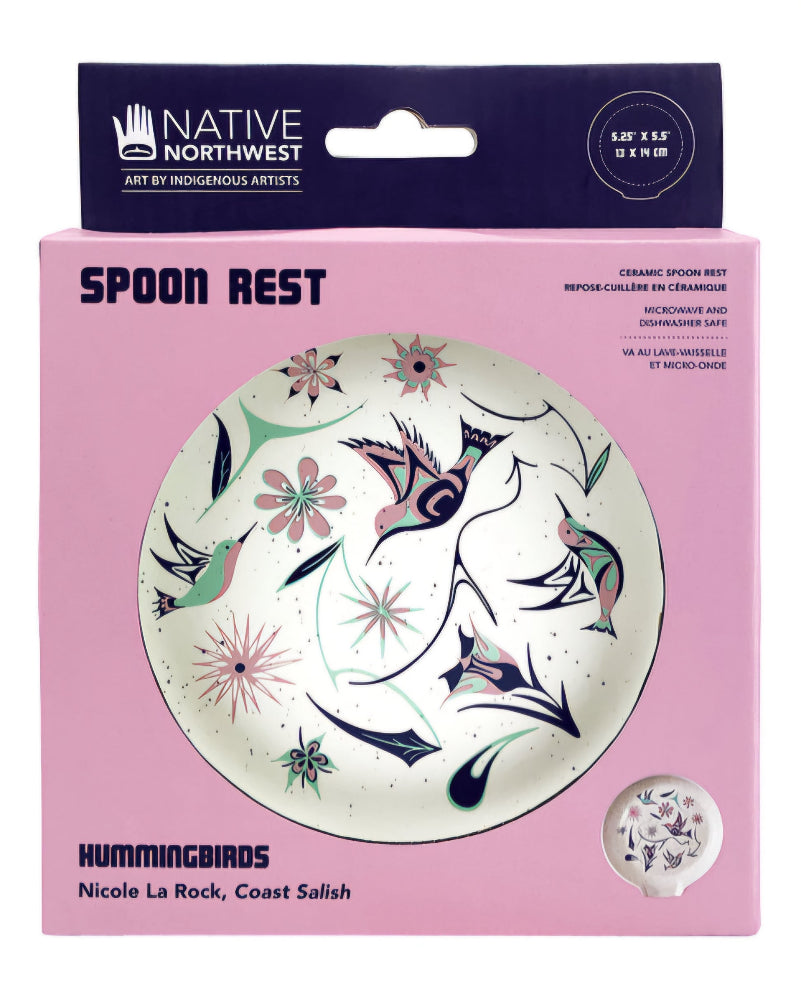 Spoon Rest - Hummingbirds