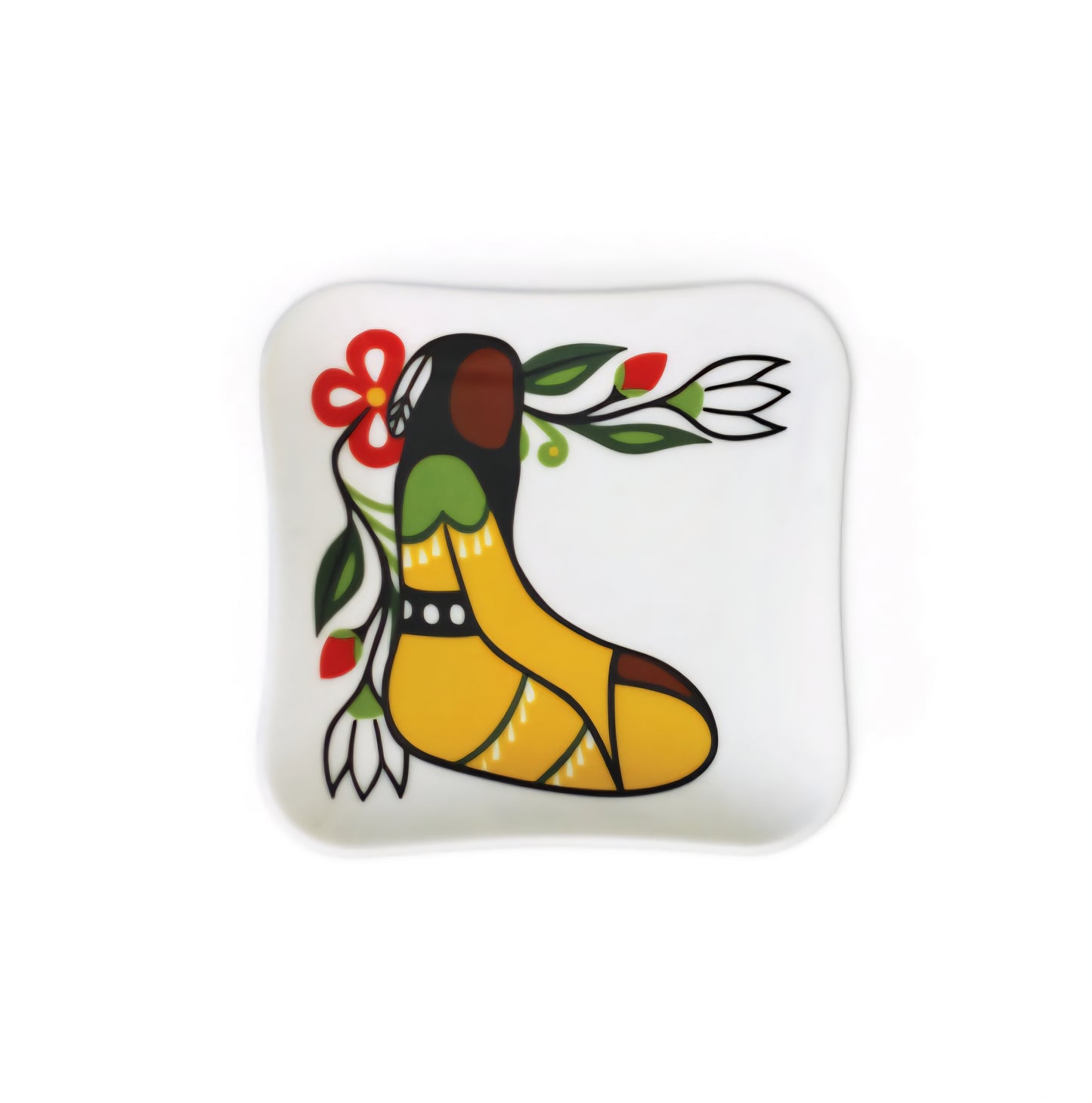 Ceramic Trinket Dish - Her Jingle Dress