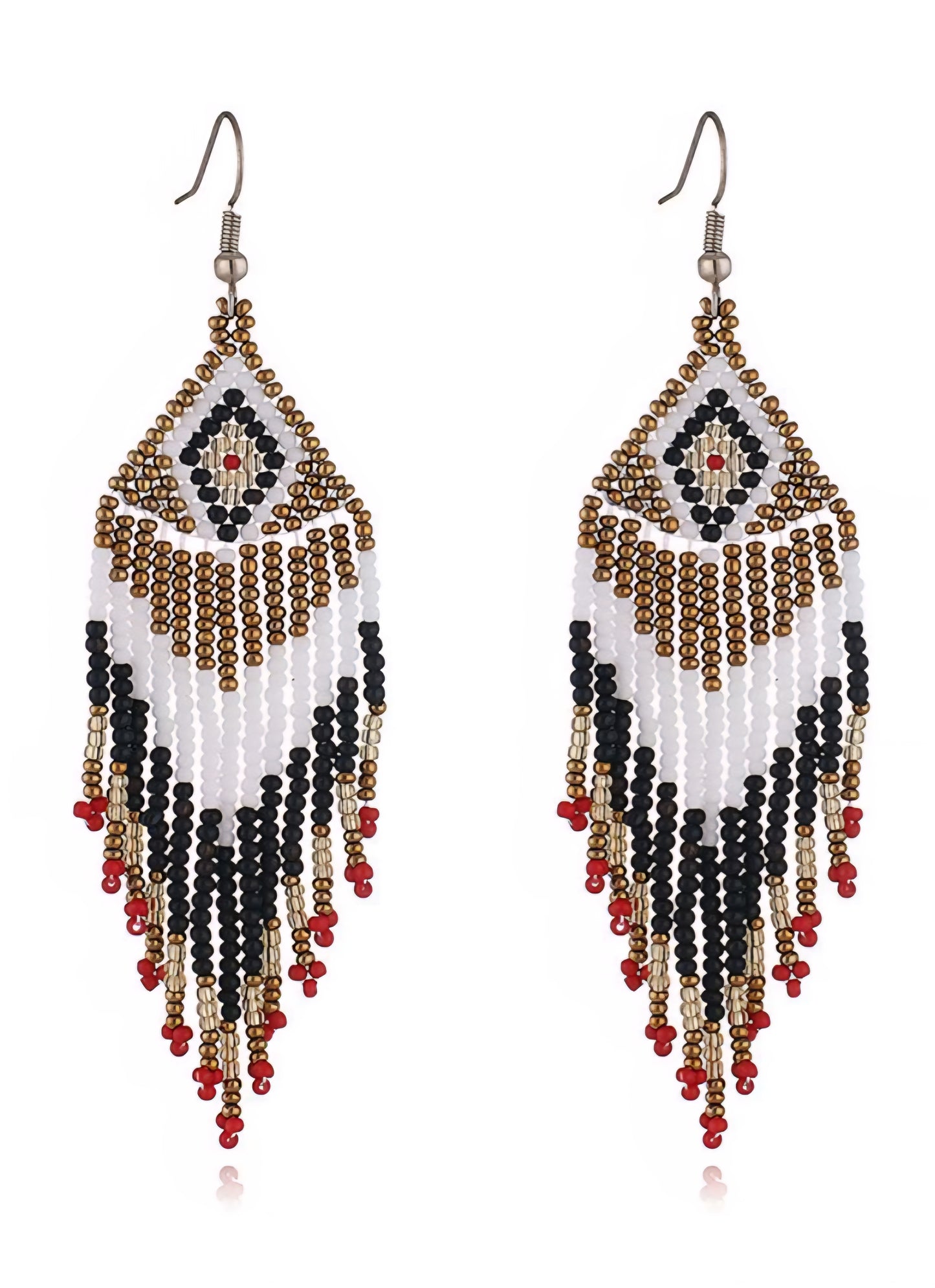 Beaded Earrings - JS2-D