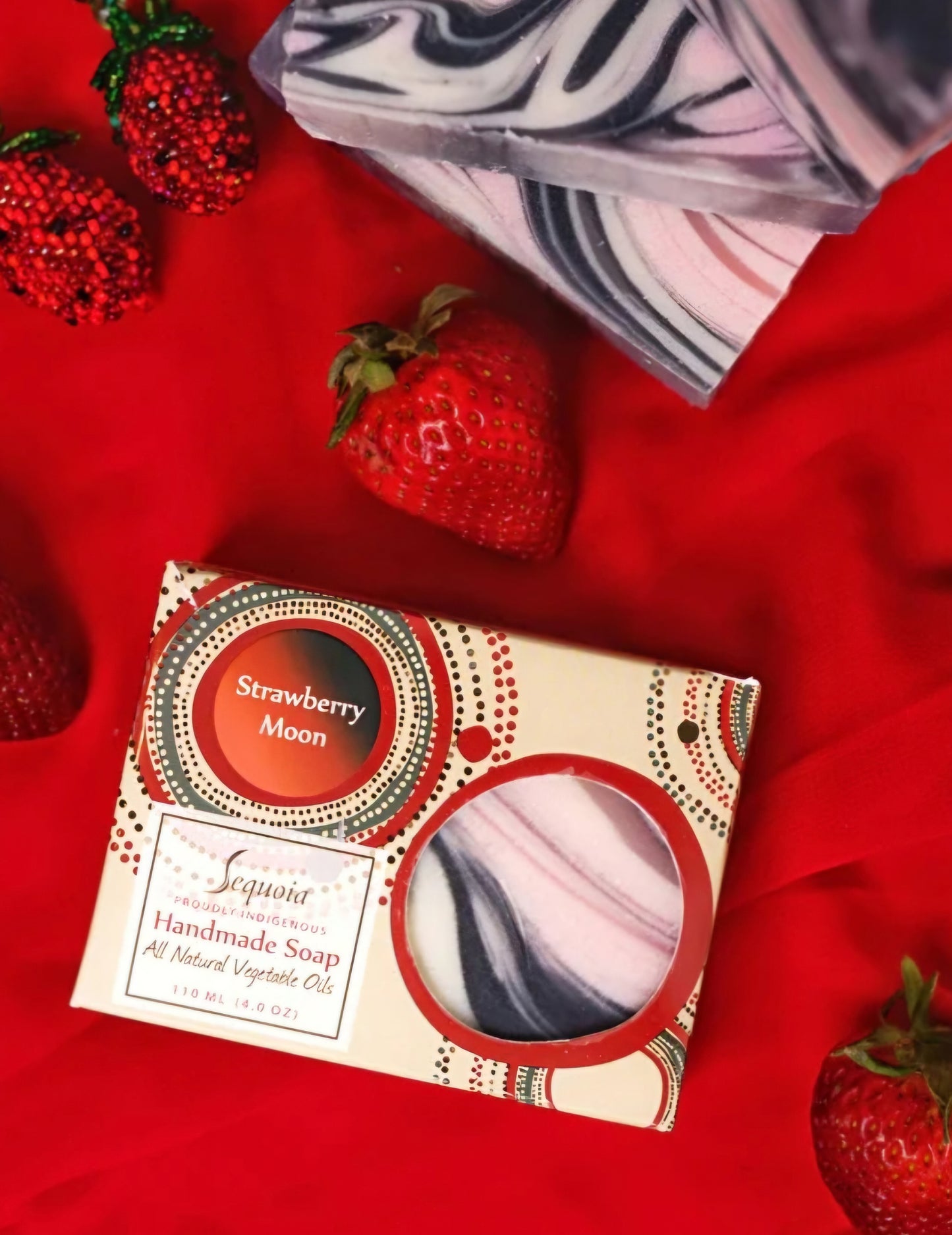 Strawberry Moon Mini Soap