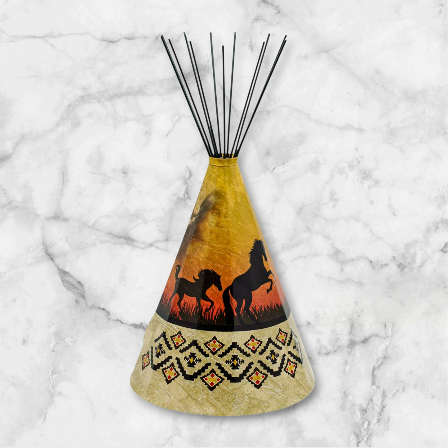 Limited Edition Horse Teepee Lamp
