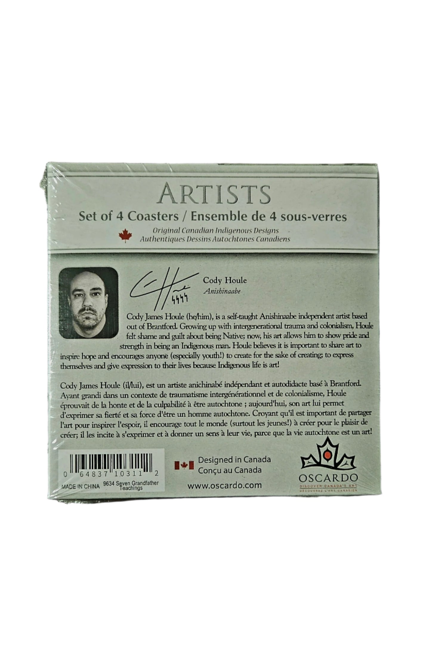 Coasters " Seven Grandfather Teachings"