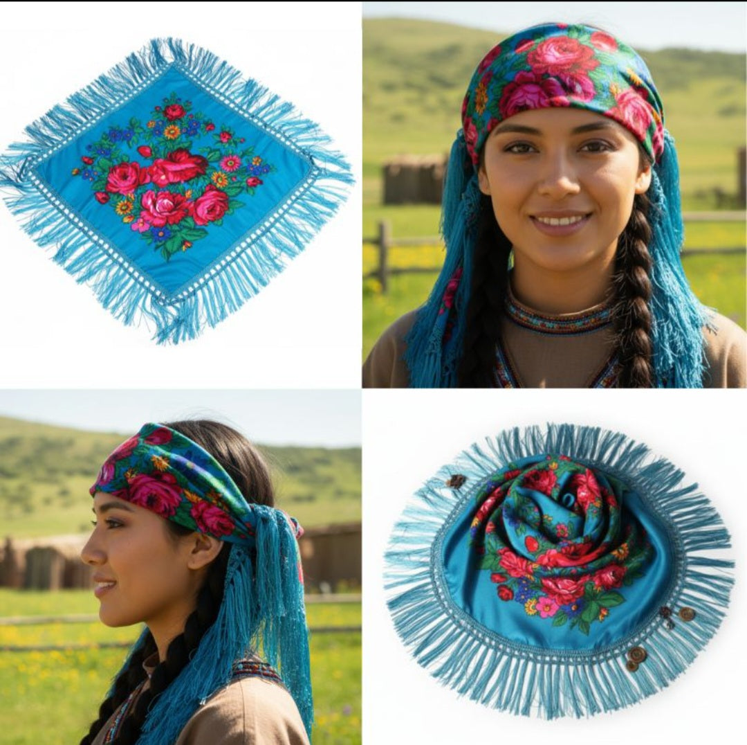 Kokum Floral Scarf