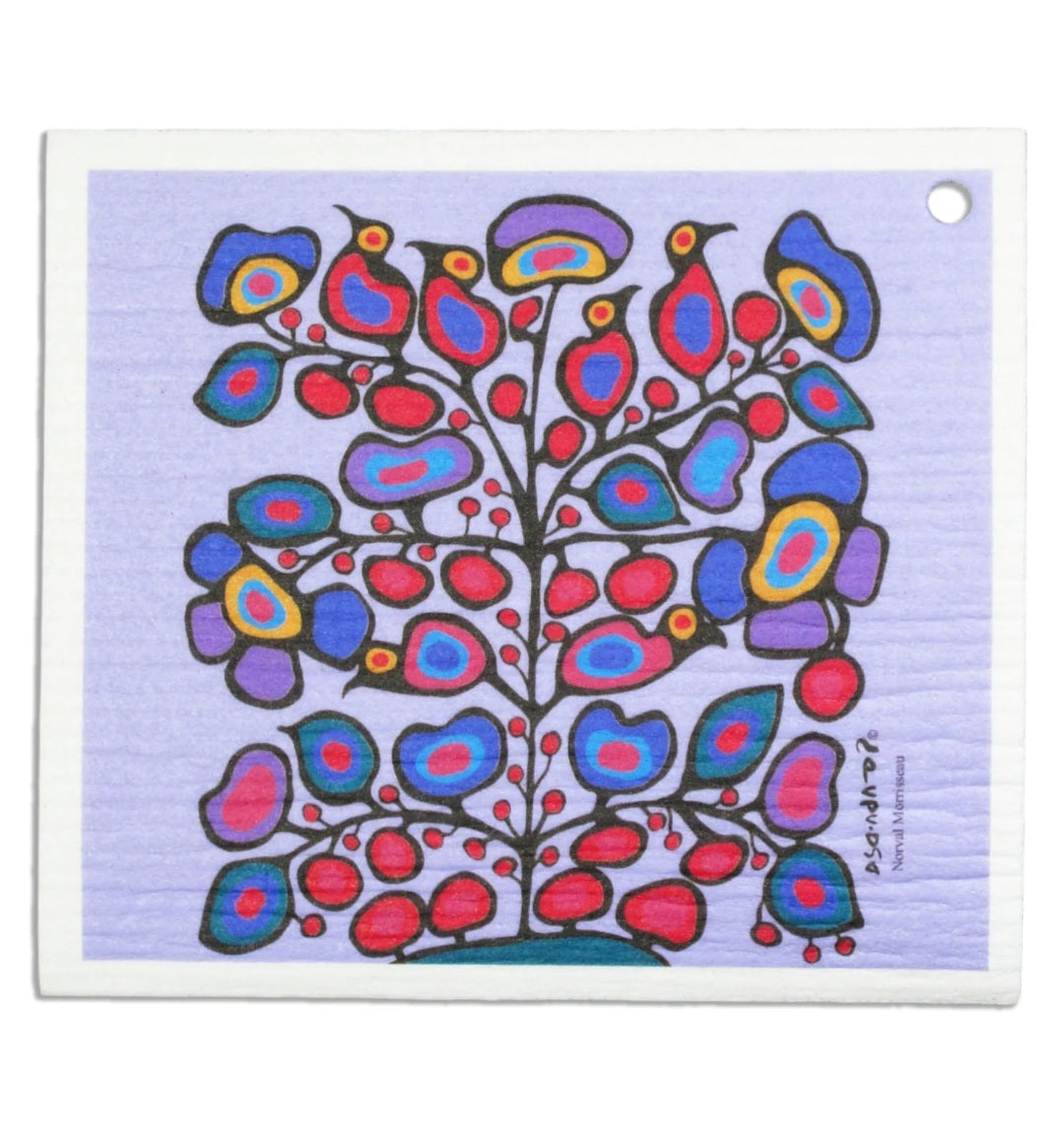 Woodland Florals Dishcloth
