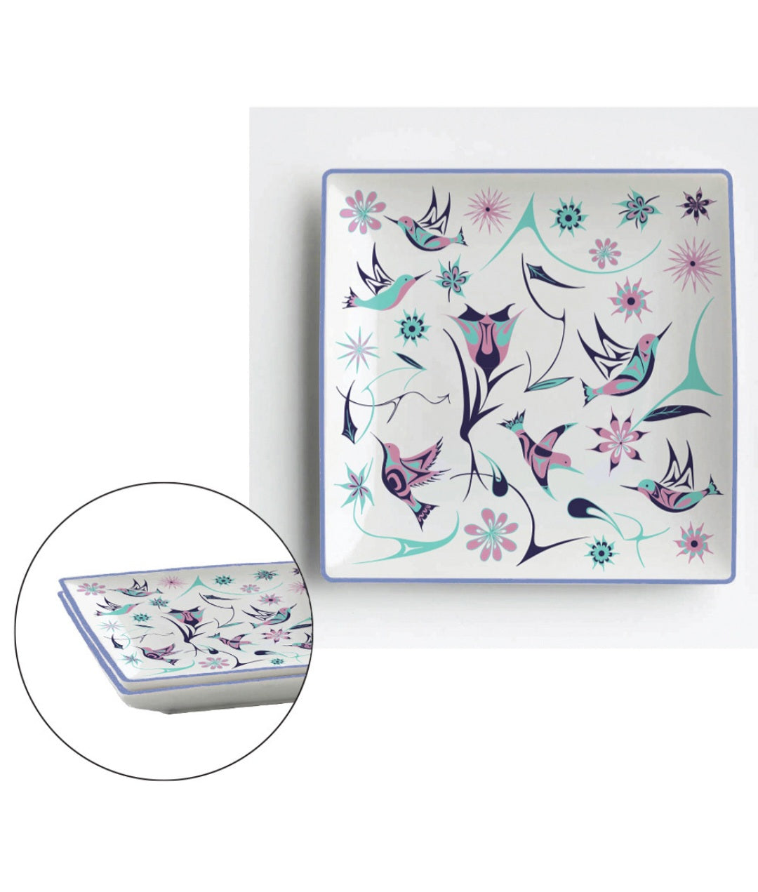 Hummingbird Appetizer Plates