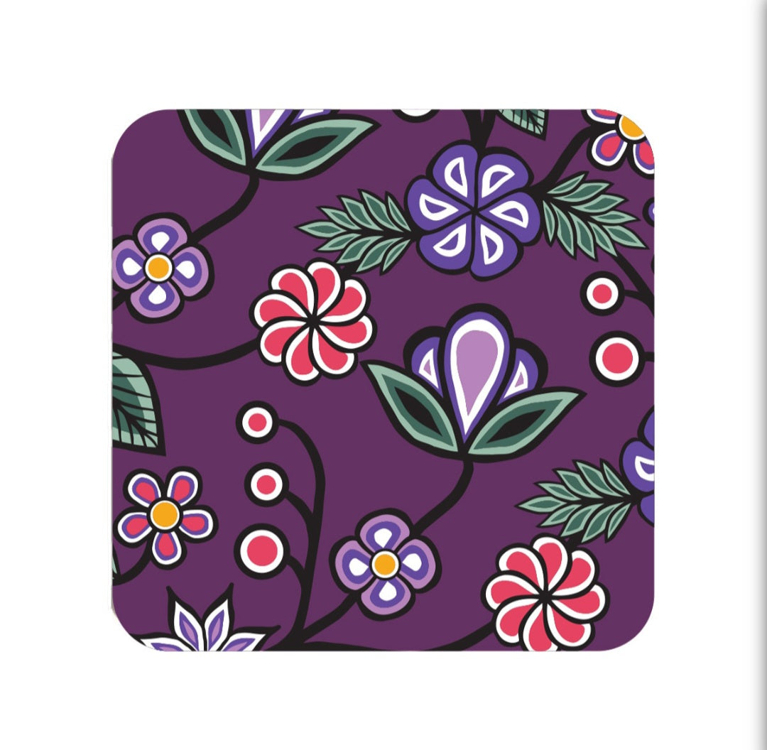 Ojibwe Florals Coaster
