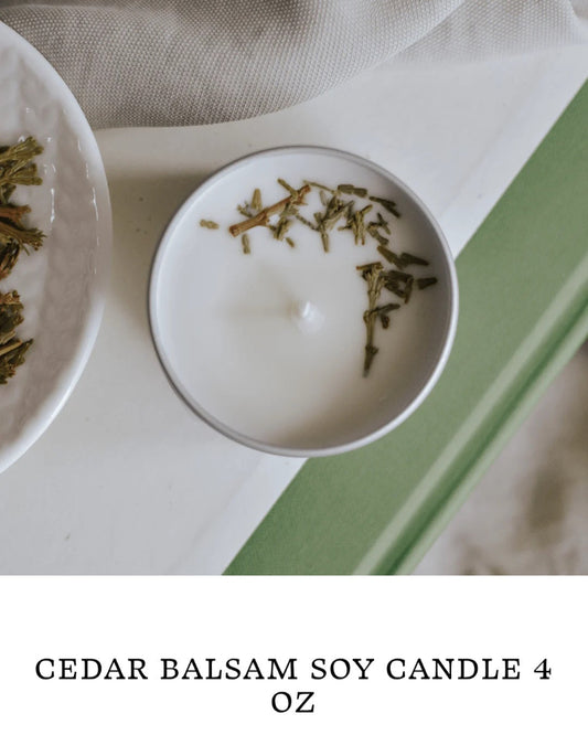 Cedar Balsam Soy Candle