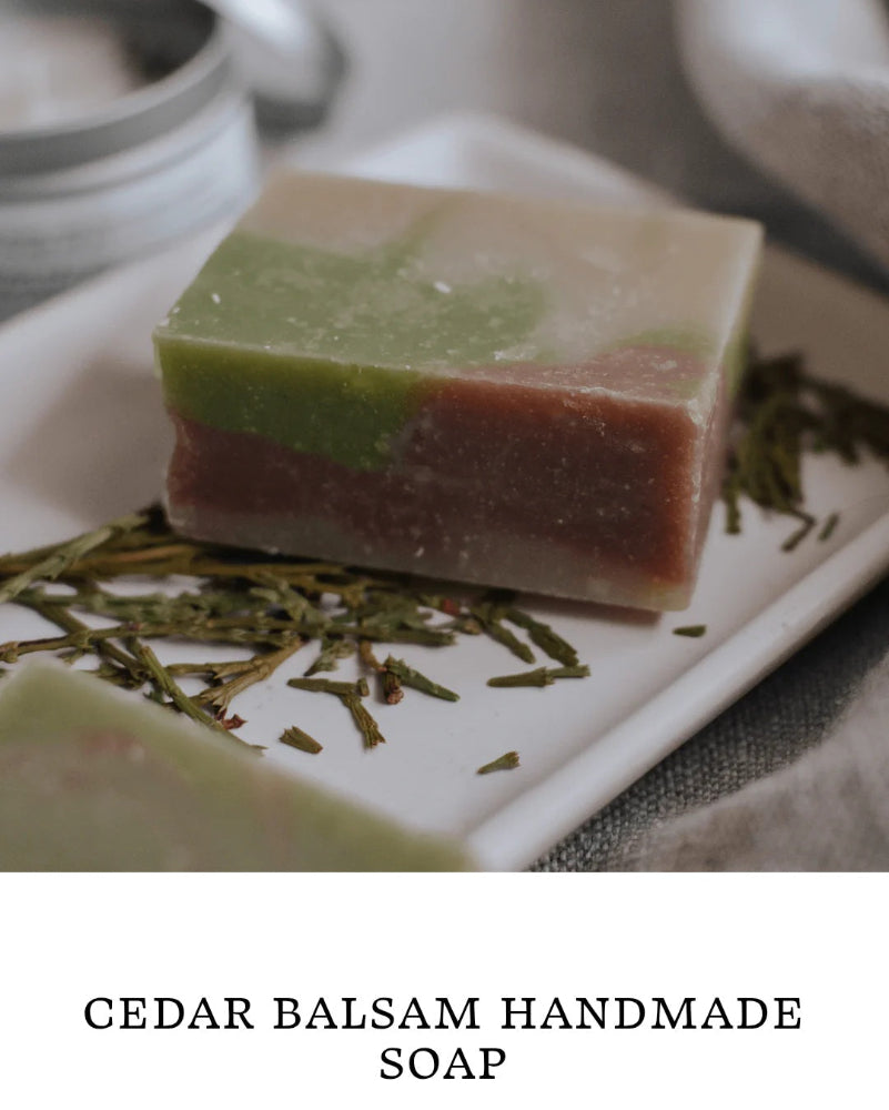 Cedar Balsam Handmade Soap