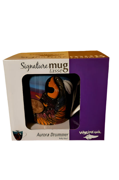 Signature Ceramic Mug - Aurora Drummer