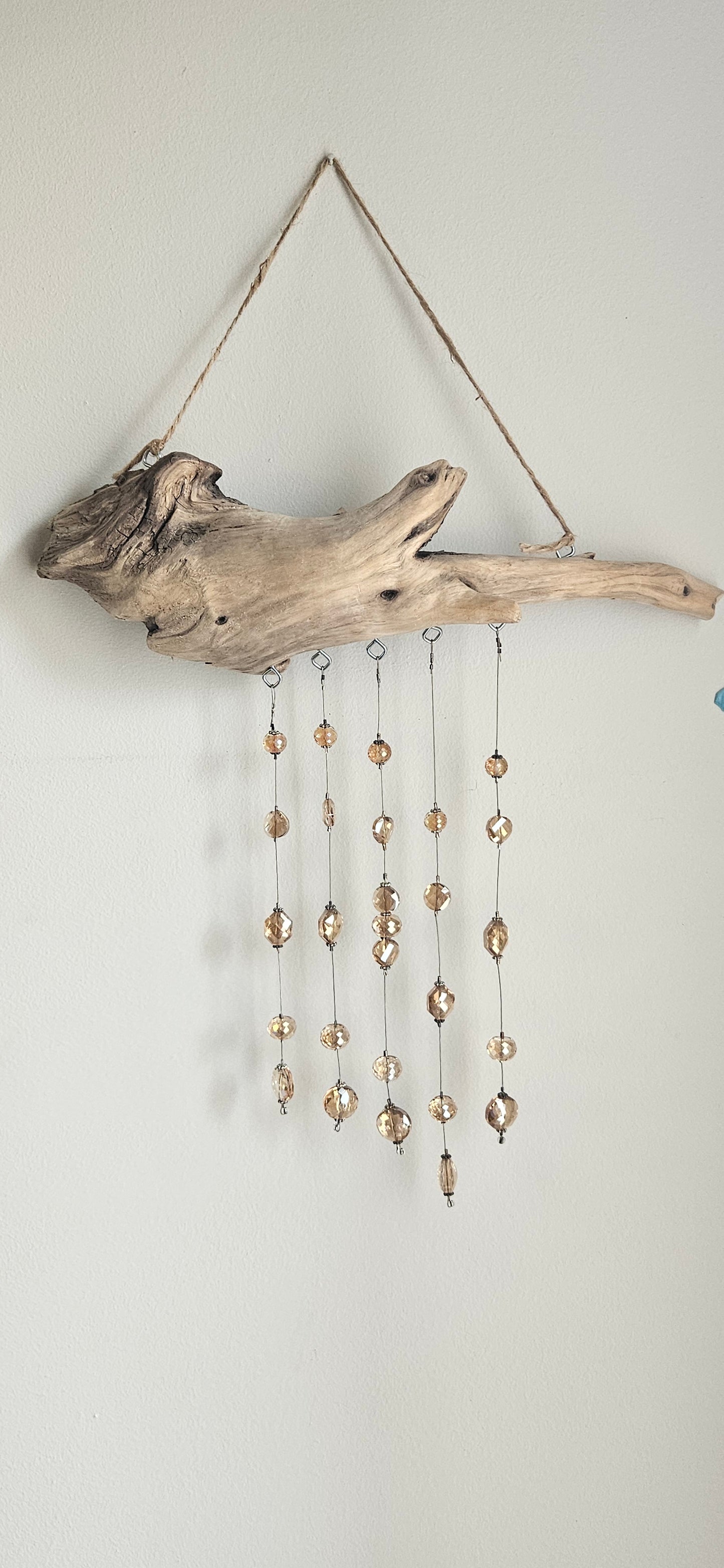 Driftwood Sun Catcher - Amber - 1A