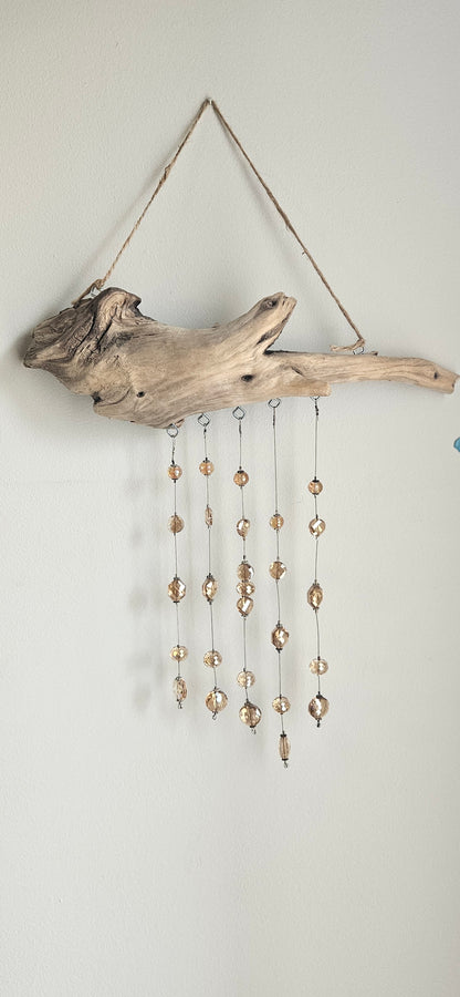 Driftwood Sun Catcher - Amber - 1A