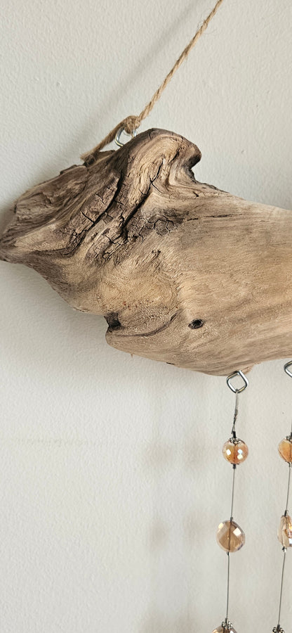 Driftwood Sun Catcher - Amber - 1A