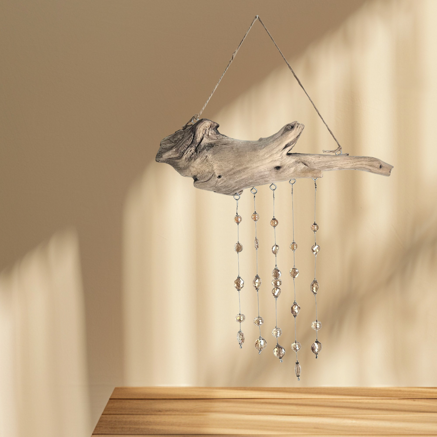 Driftwood Sun Catcher - Amber - 1A