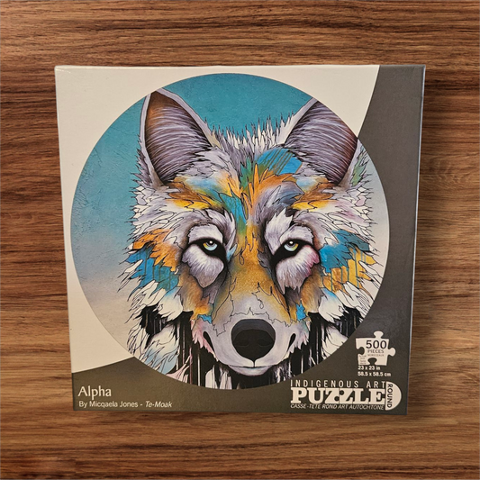 500 Piece Round Puzzle - Alpha