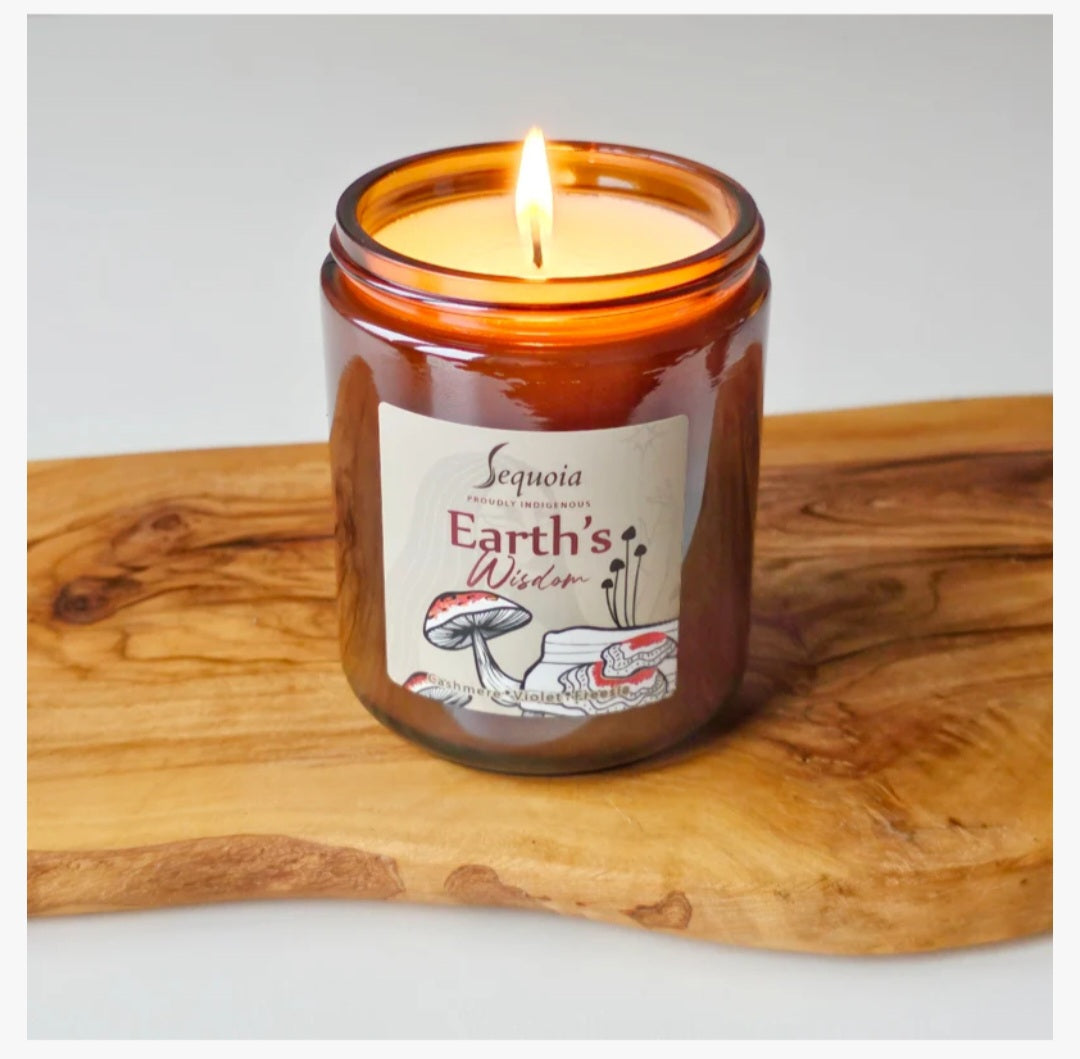 Earth's Wisdom Candle