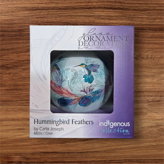 Hummingbird Feathers Ornament - HF
