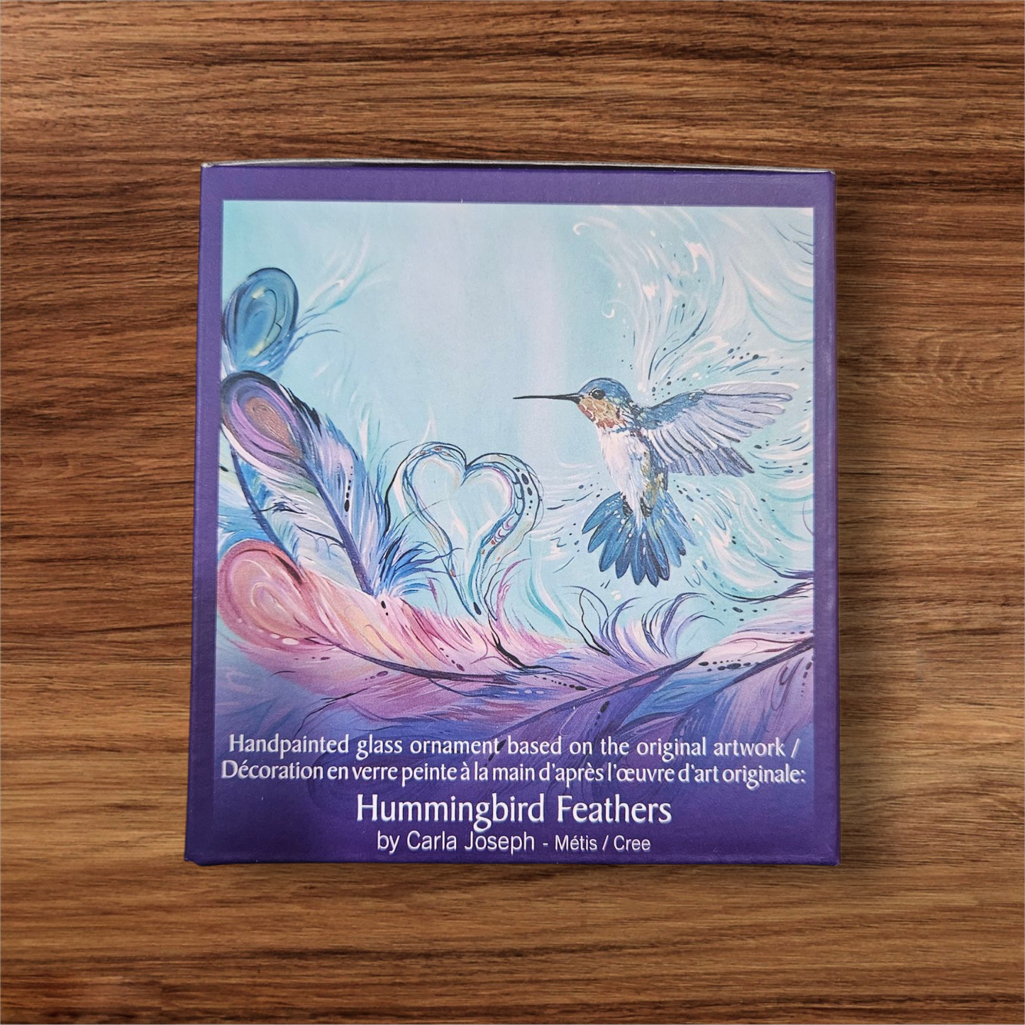 Hummingbird Feathers Ornament - HF