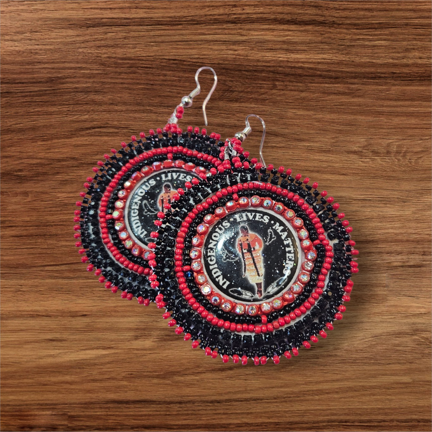 13-2DC Indigenous Lives Matter Earrings