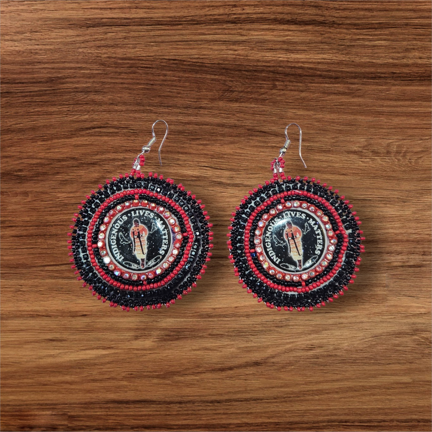13-2DC Indigenous Lives Matter Earrings