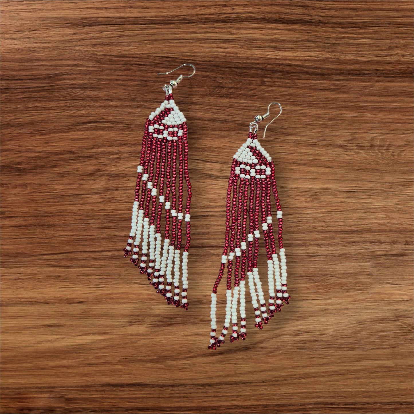 11-3.5C Beaded Fringe Earrings