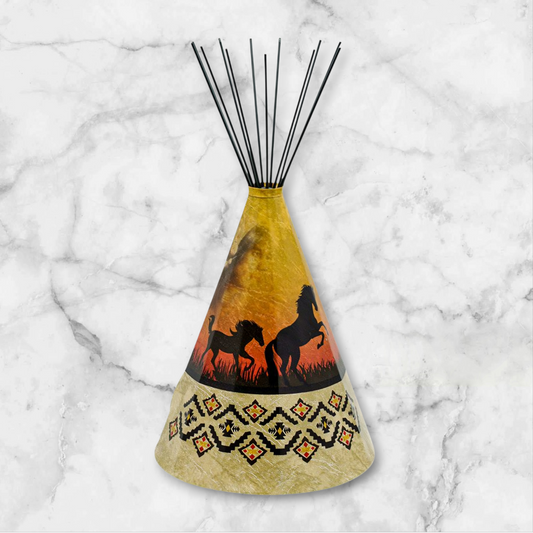 Limited Edition Horse Teepee Lamp