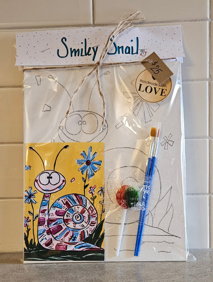 Art Kit - Smiley Snail