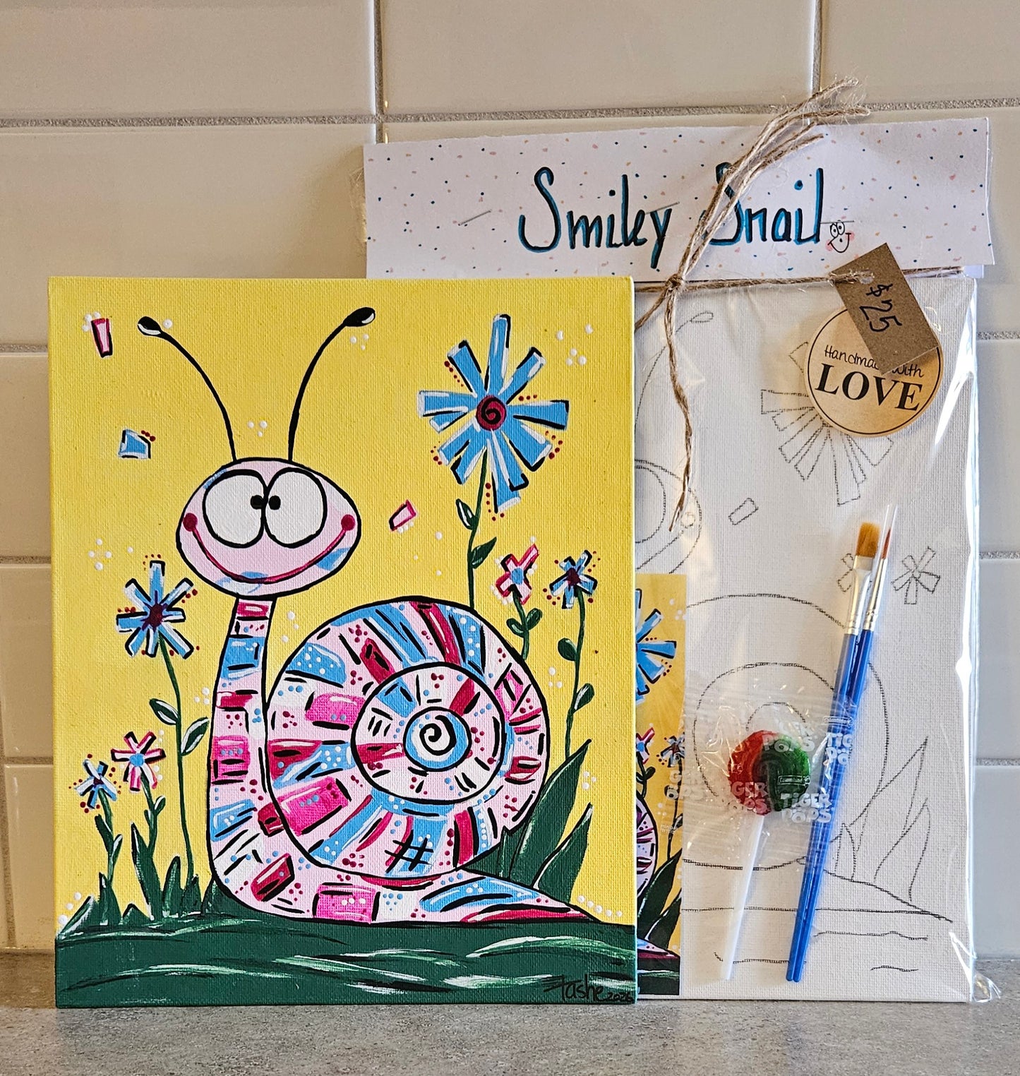 Art Kit - Smiley Snail