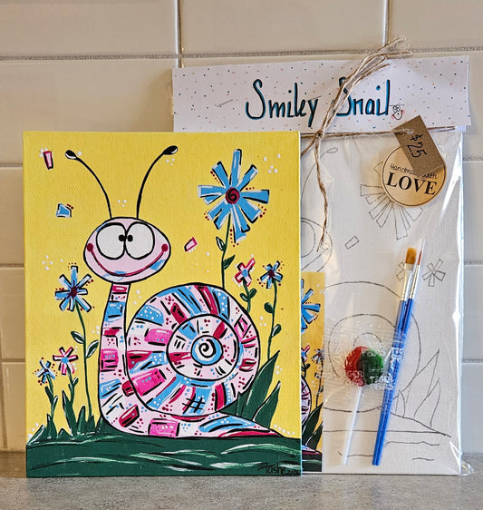 Art Kit - Smiley Snail