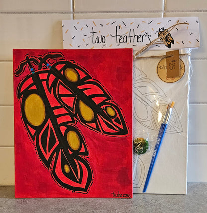 Art Kit - Two Feathers
