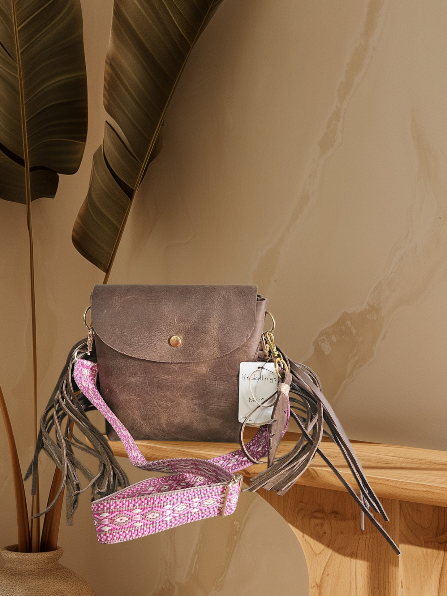 L #12 The Kingsley Fringe Bag