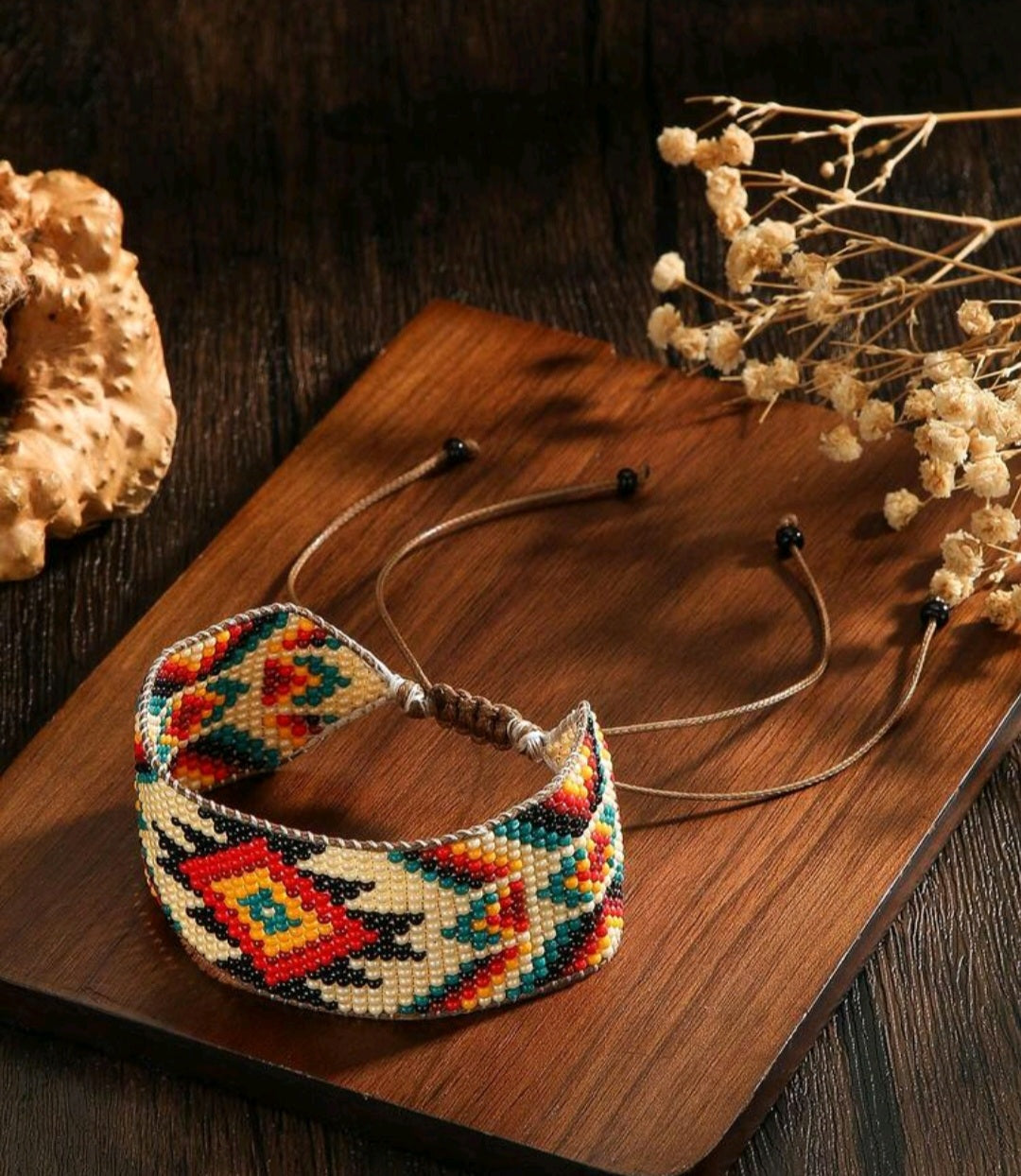 AT Handmade Beaded Bracelet