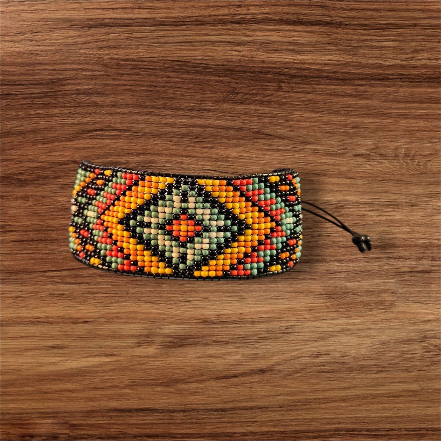 BT Handmade Beaded Flat Bracelet