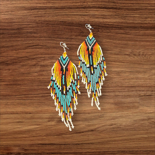 53 T Sunshine Fringe Earrings