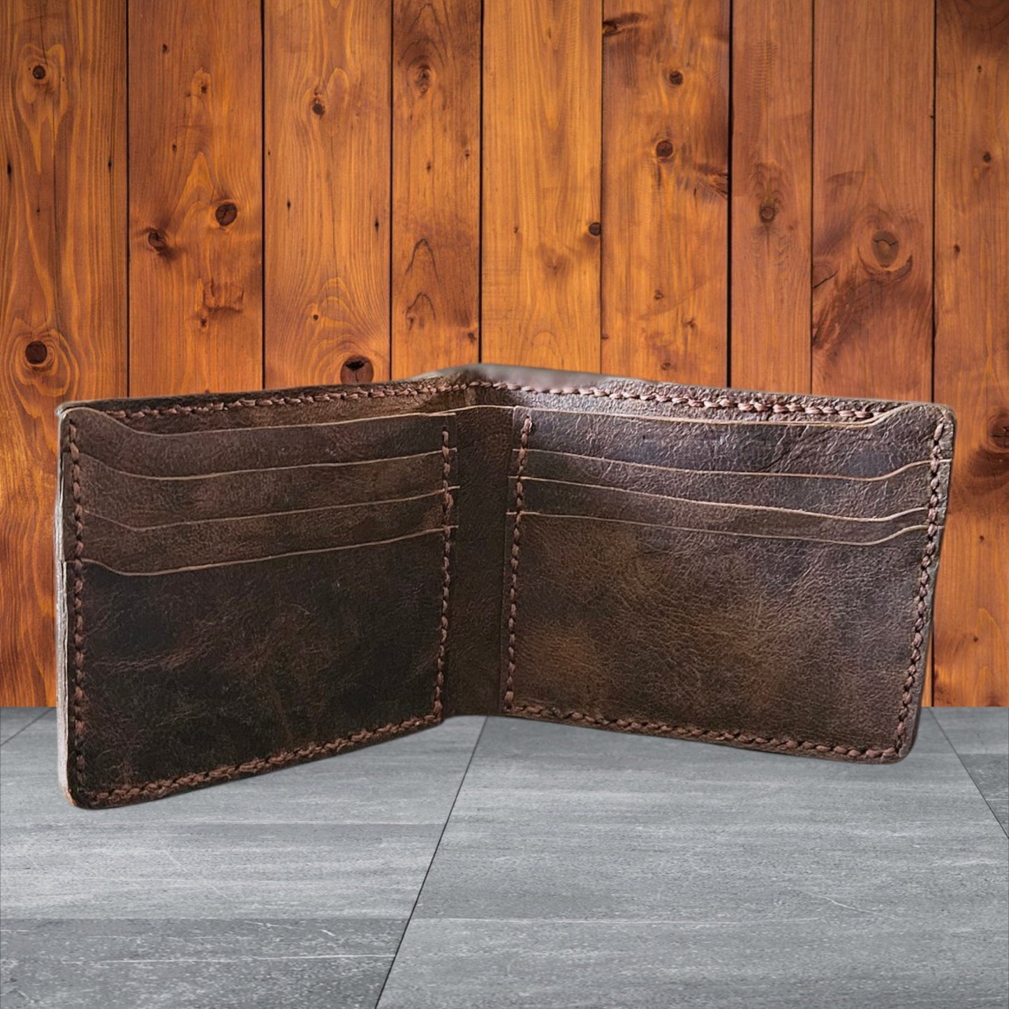 The Fletcher - Men's Leather Bifold Wallet
