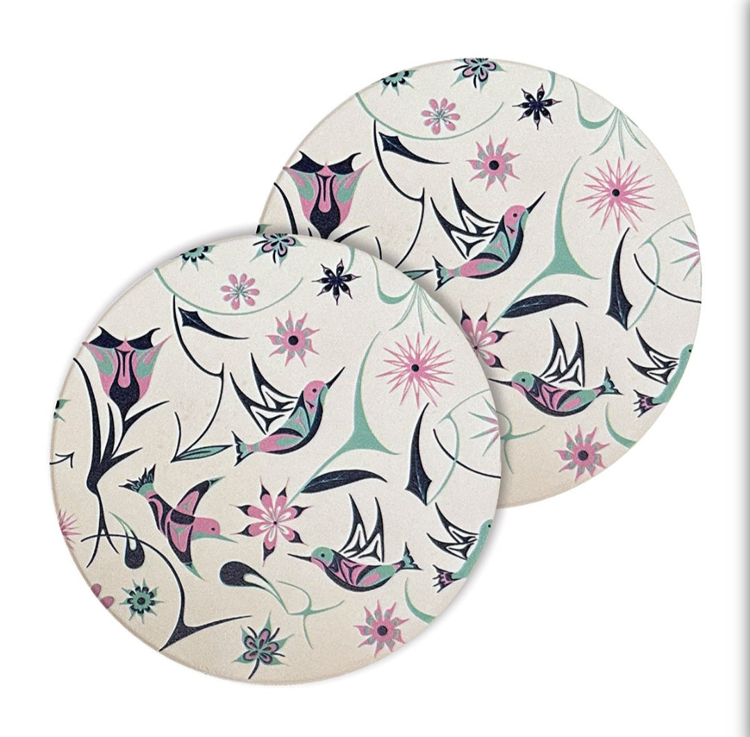 Hummingbird Coasters