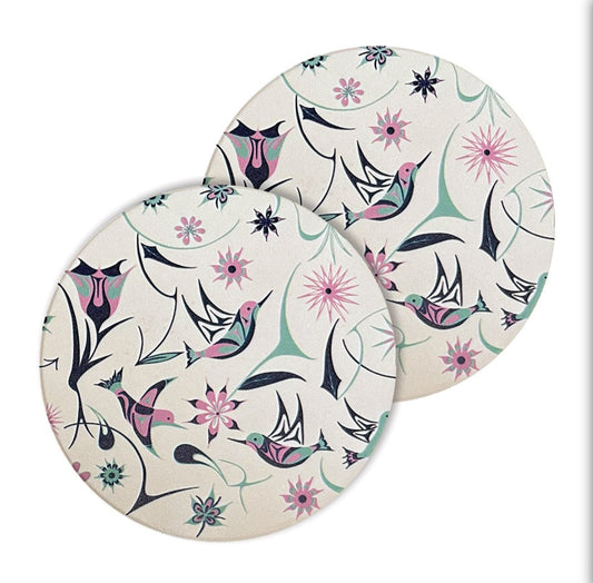 Hummingbird Coasters
